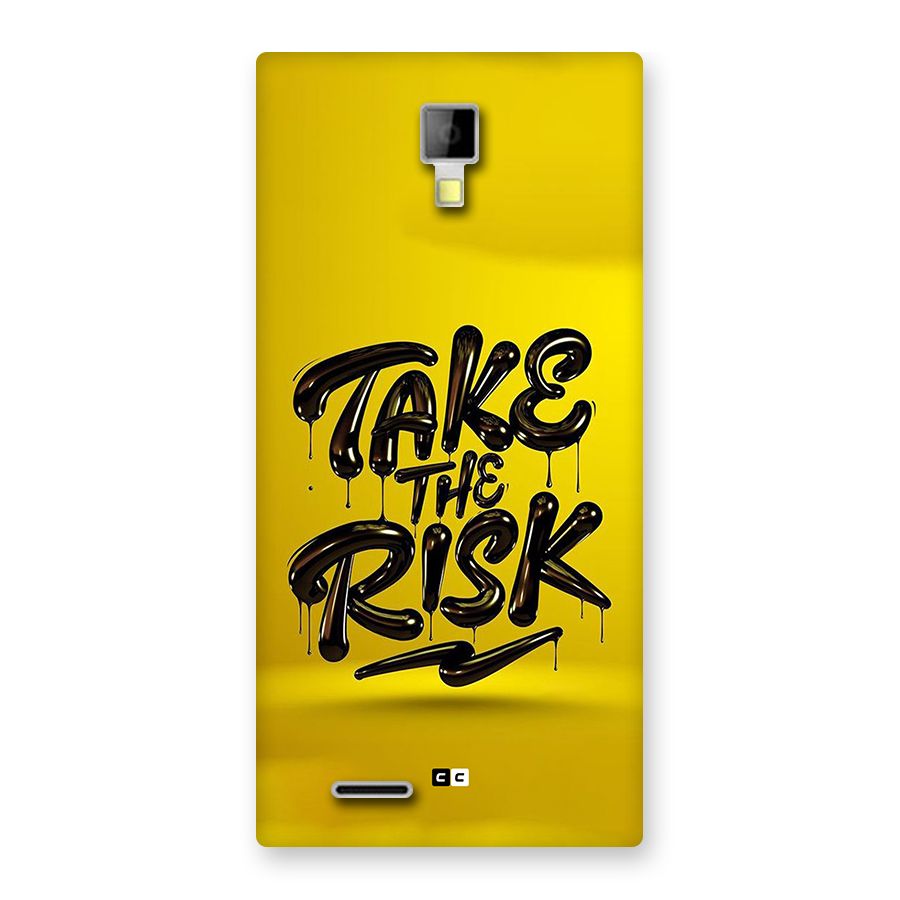 Take The Risk Back Case for Canvas Xpress A99