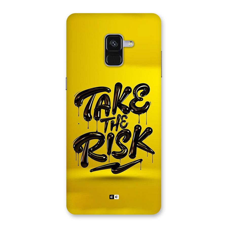 Take The Risk Back Case for Galaxy A8 Plus