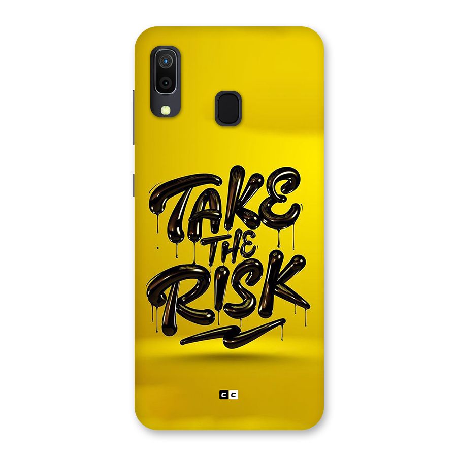 Take The Risk Back Case for Galaxy M10s