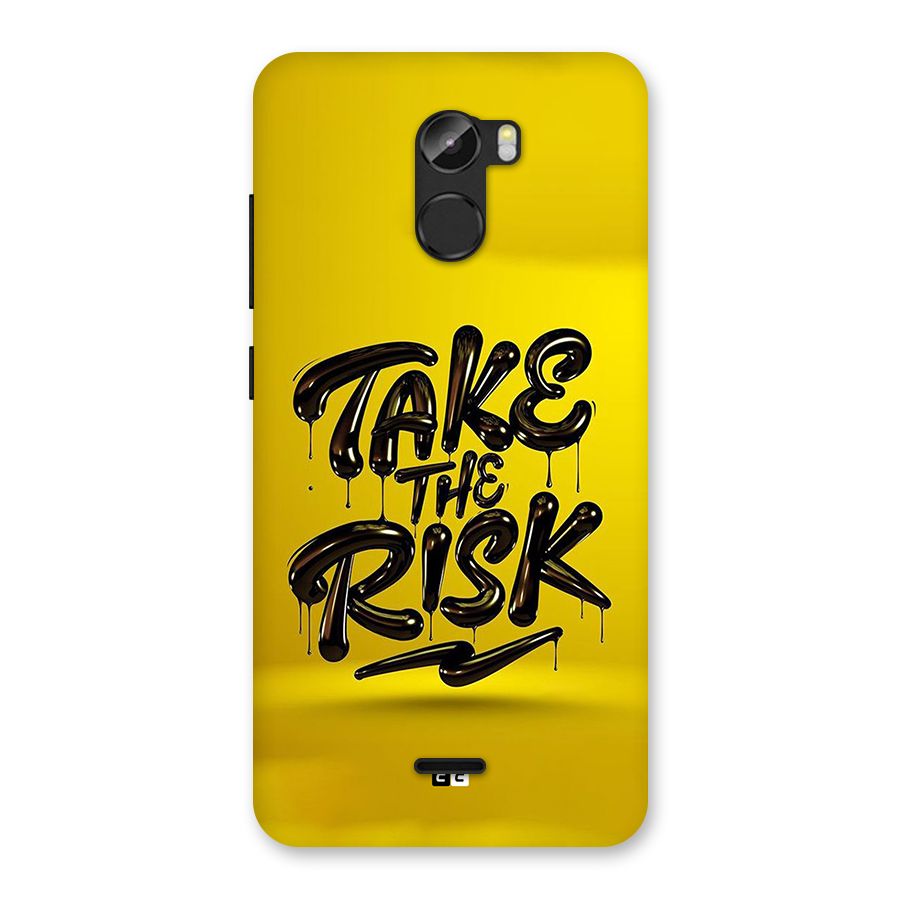 Take The Risk Back Case for Gionee X1