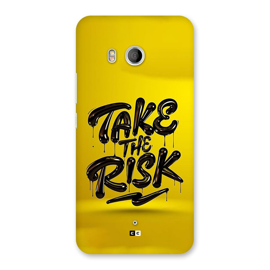 Take The Risk Back Case for HTC U11