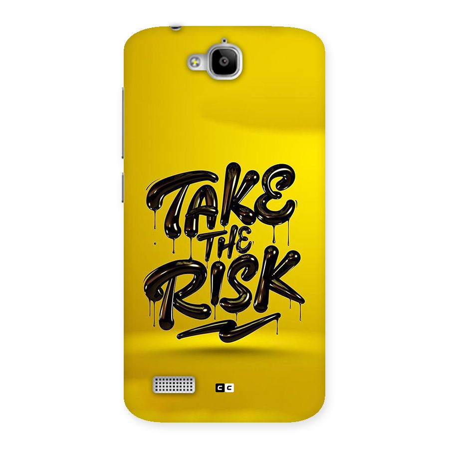 Take The Risk Back Case for Honor Holly