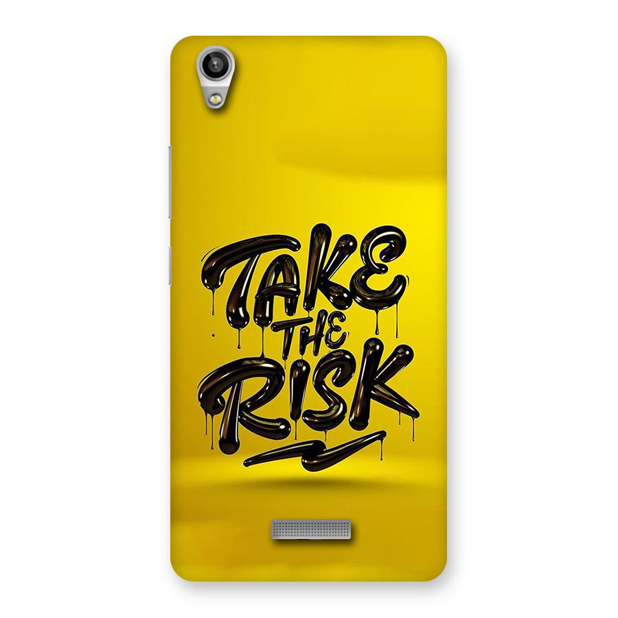 Take The Risk Back Case for Lava Pixel V1