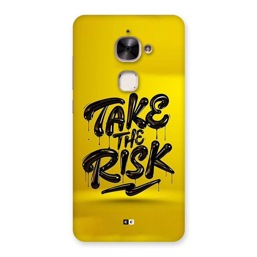 Take The Risk Back Case for Le 2