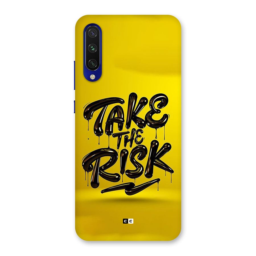 Take The Risk Back Case for Mi A3