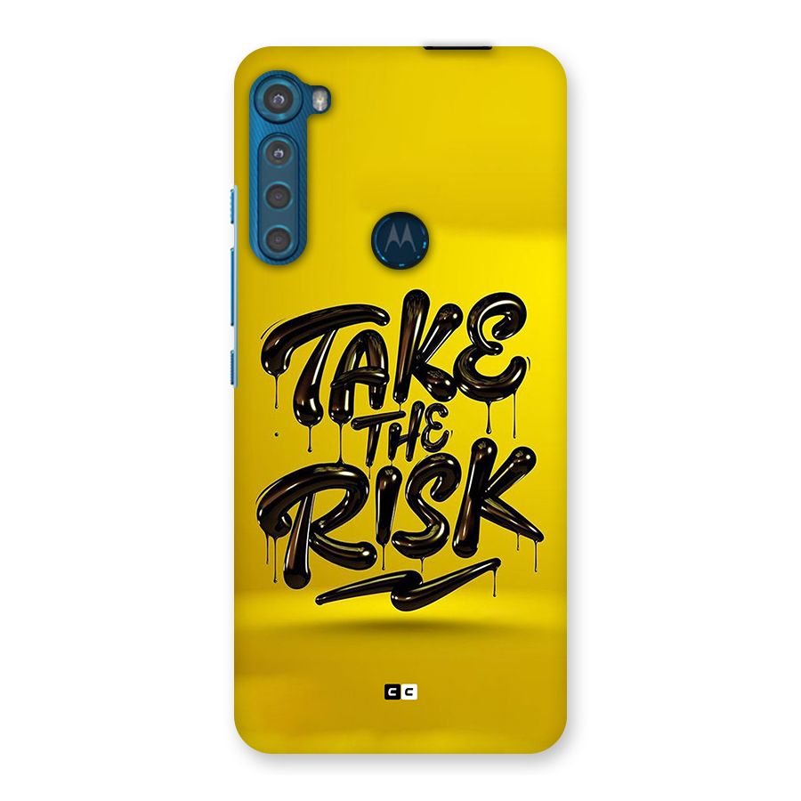 Take The Risk Back Case for Motorola One Fusion Plus