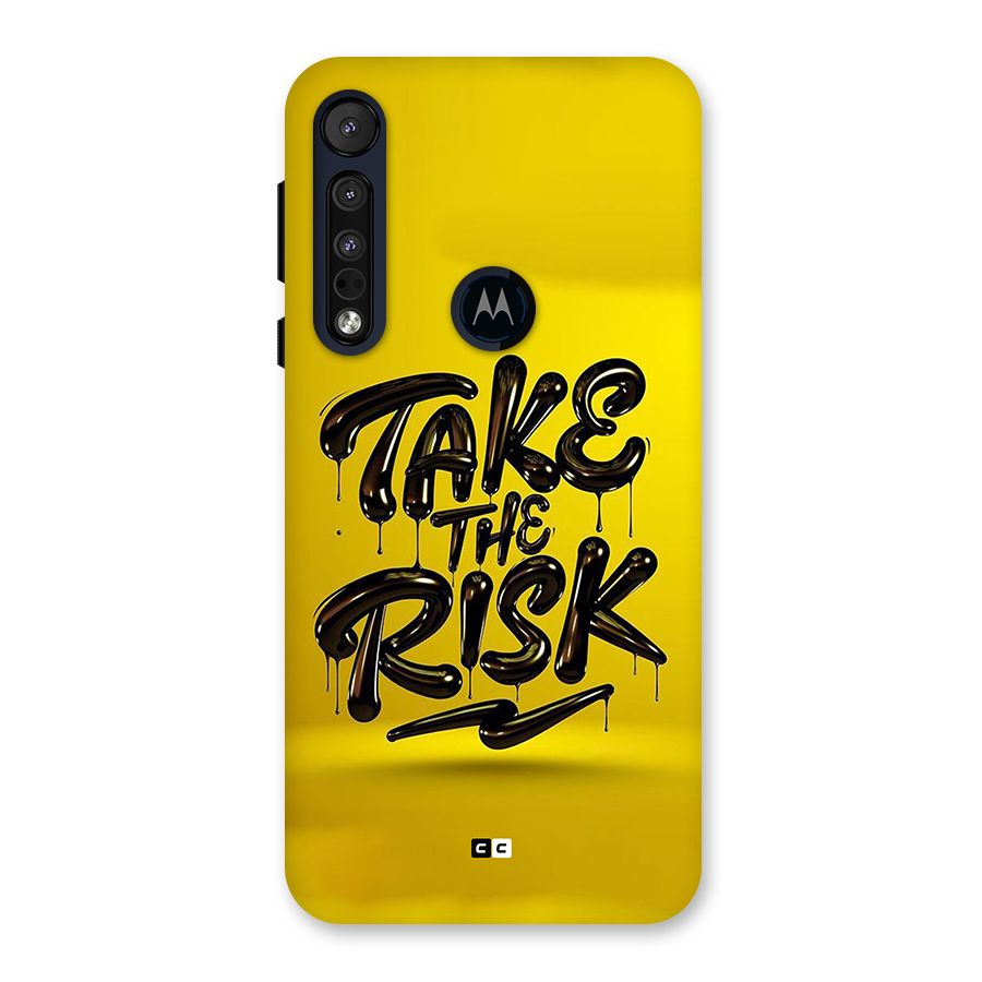 Take The Risk Back Case for Motorola One Macro