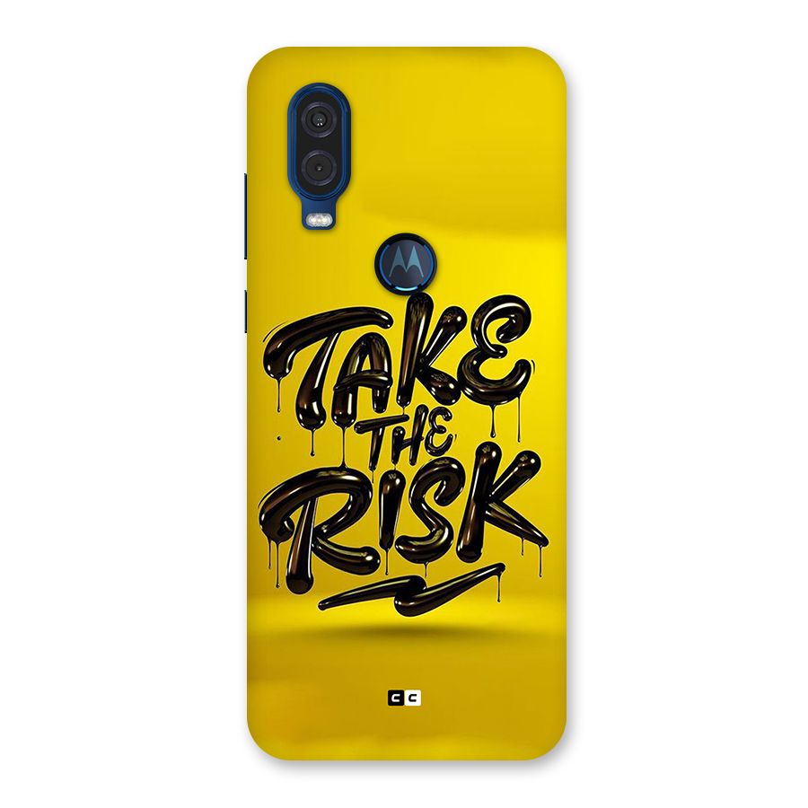 Take The Risk Back Case for Motorola One Vision