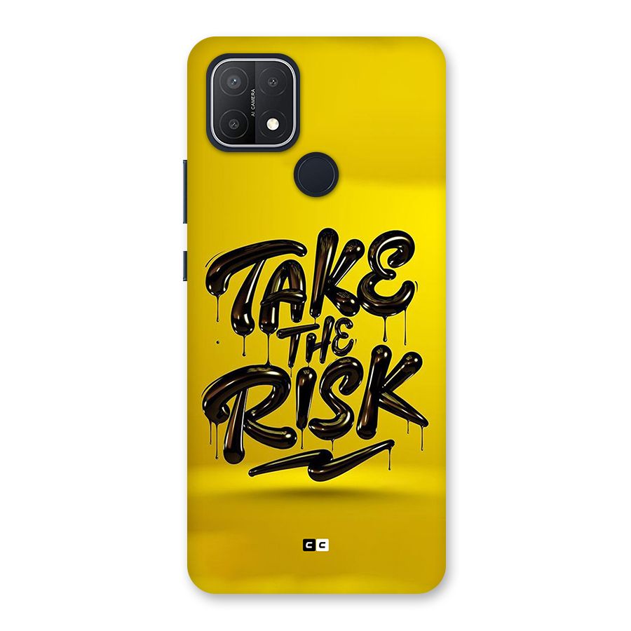 Take The Risk Back Case for Oppo A15