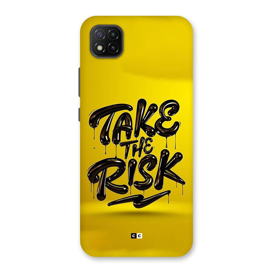 Take The Risk Back Case for Poco C3