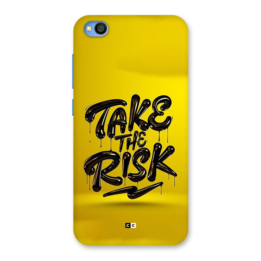 Take The Risk Back Case for Redmi Go