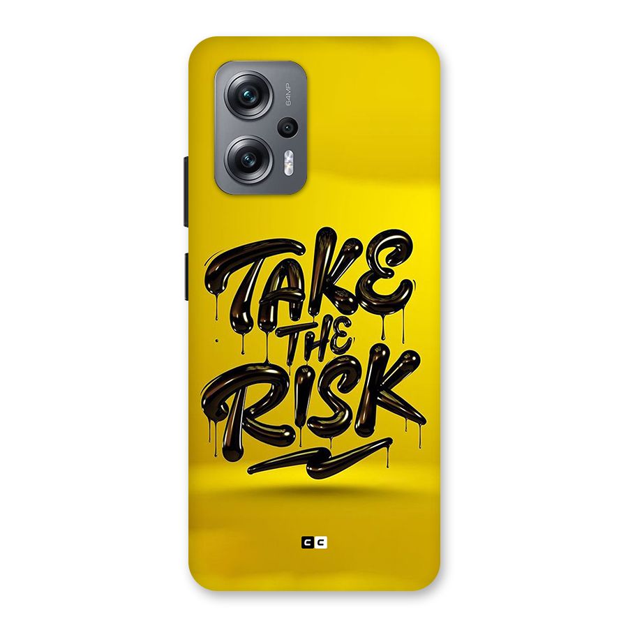 Take The Risk Back Case for Redmi K50i