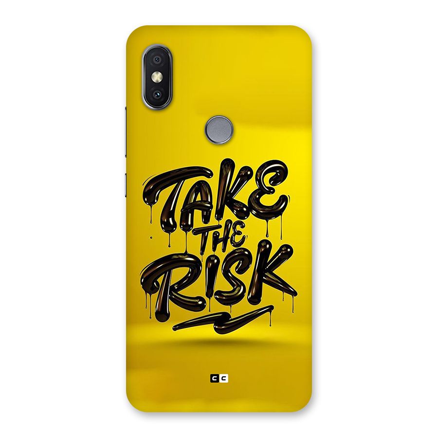 Take The Risk Back Case for Redmi Y2
