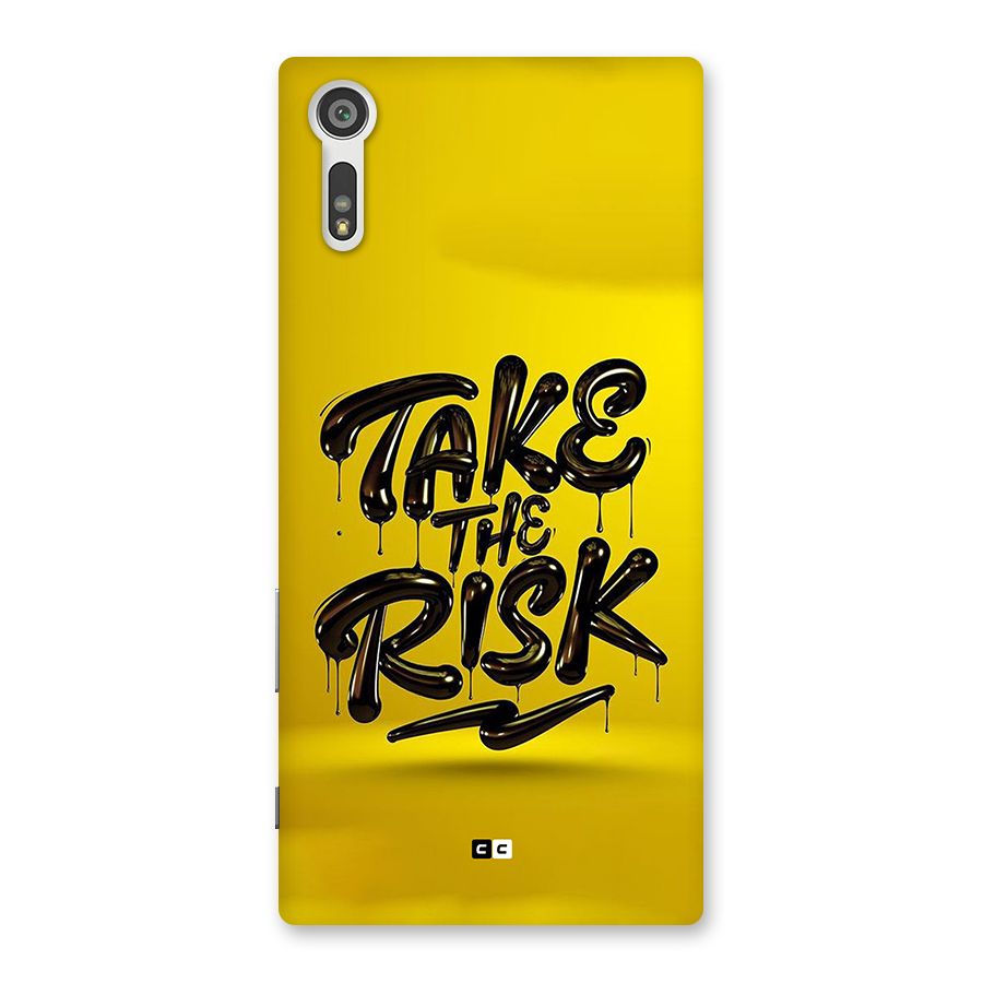 Take The Risk Back Case for Xperia XZ