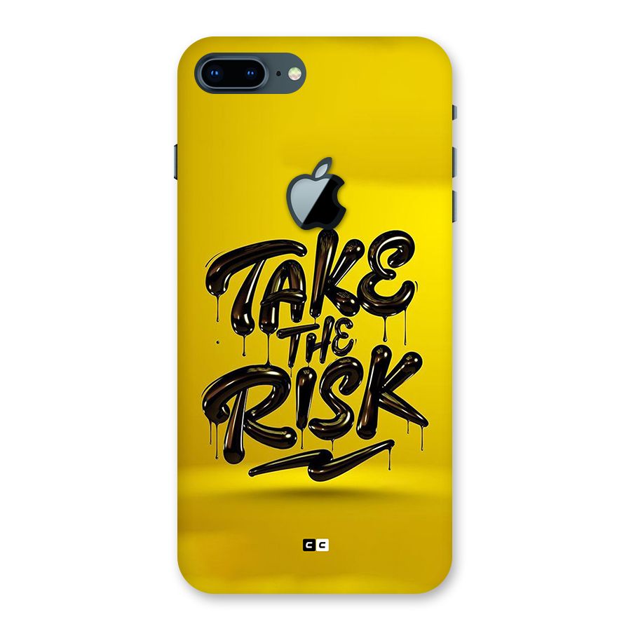 Take The Risk Back Case for iPhone 7 Plus Apple Cut
