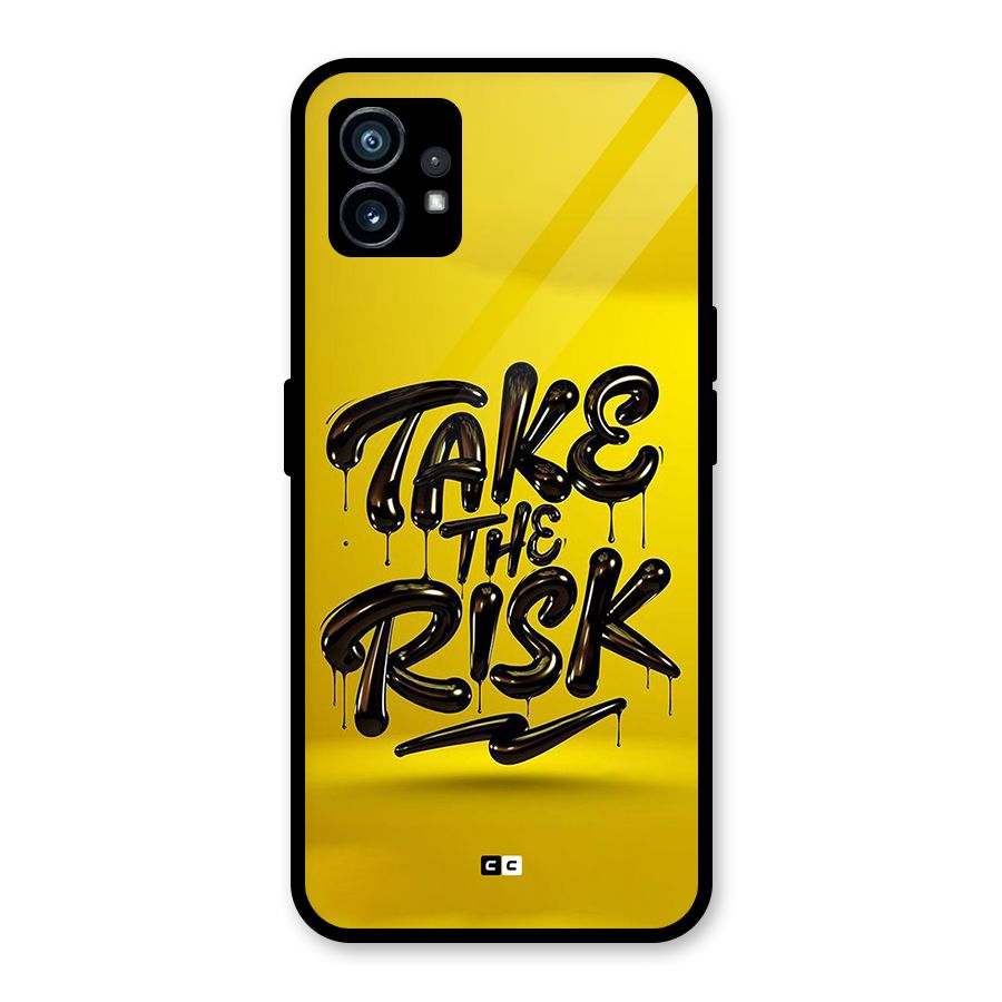 Take The Risk Glass Back Case for Nothing Phone 1