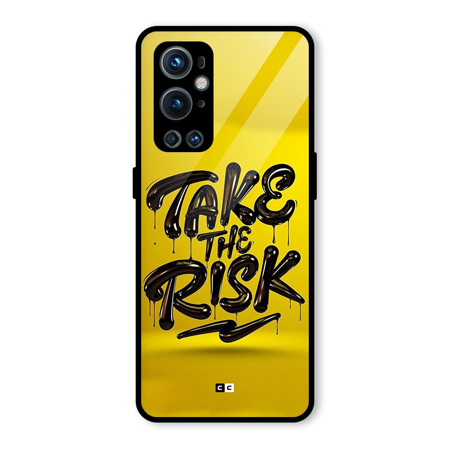Take The Risk Glass Back Case for OnePlus 9 Pro