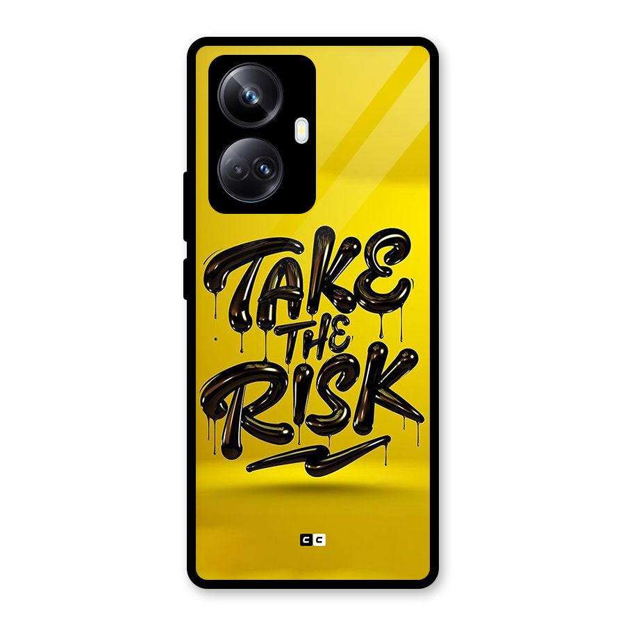 Take The Risk Glass Back Case for Realme 10 Pro Plus