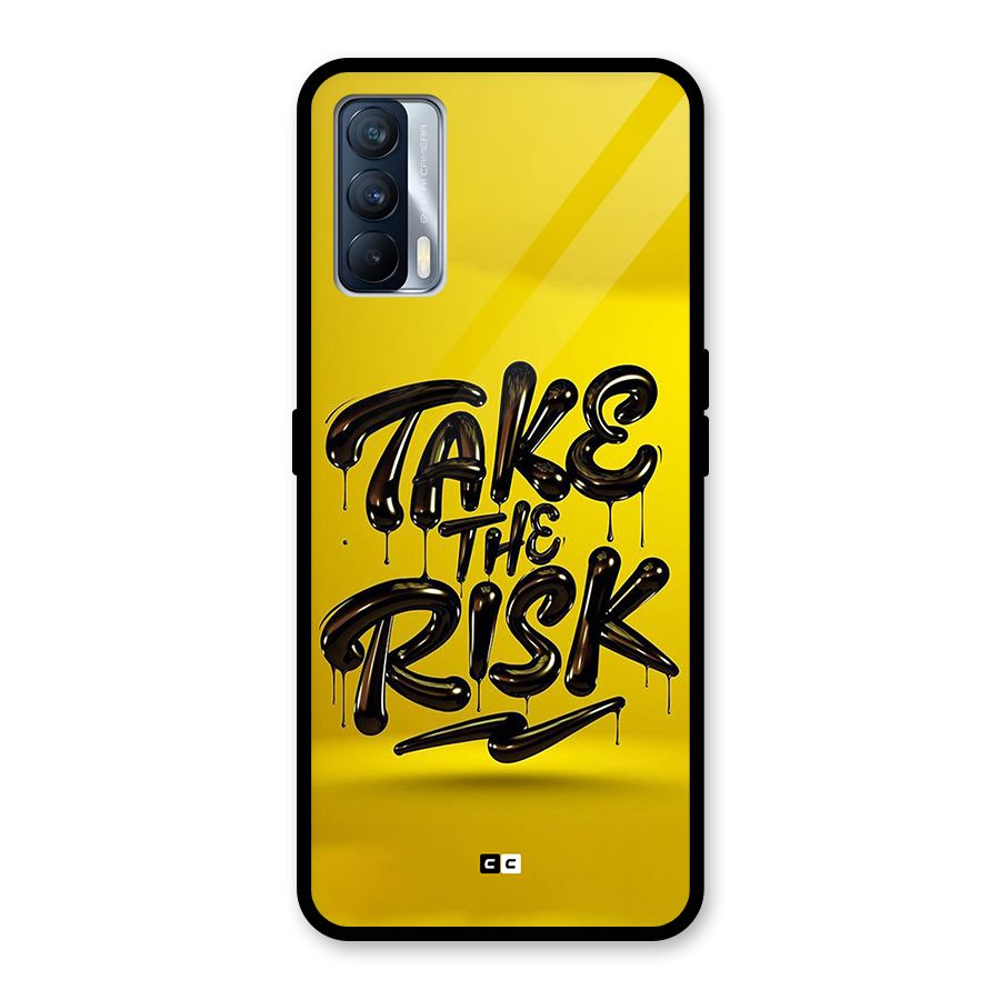 Take The Risk Glass Back Case for Realme X7