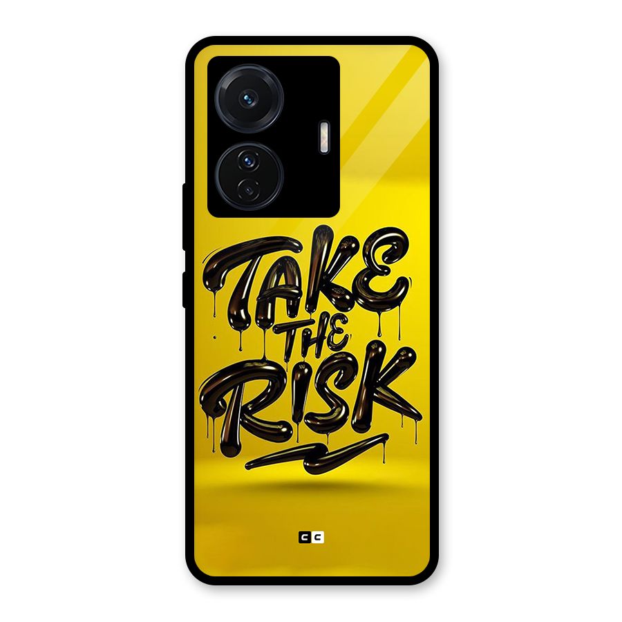 Take The Risk Glass Back Case for Vivo T1 Pro