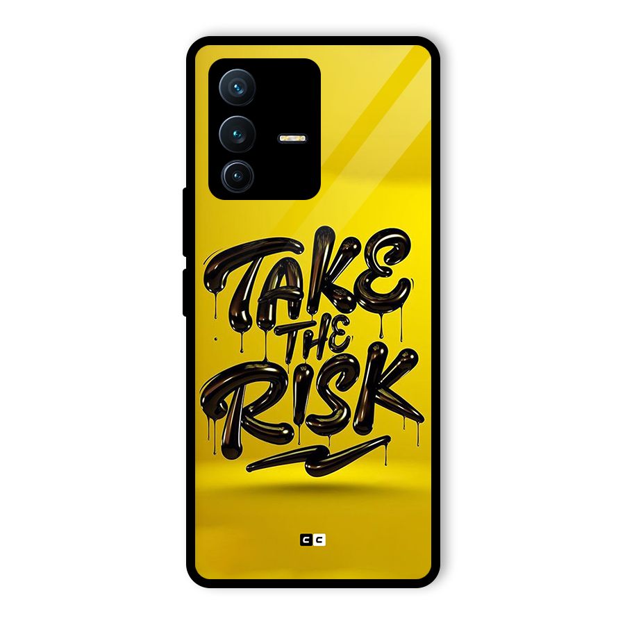 Take The Risk Glass Back Case for Vivo V23 Pro