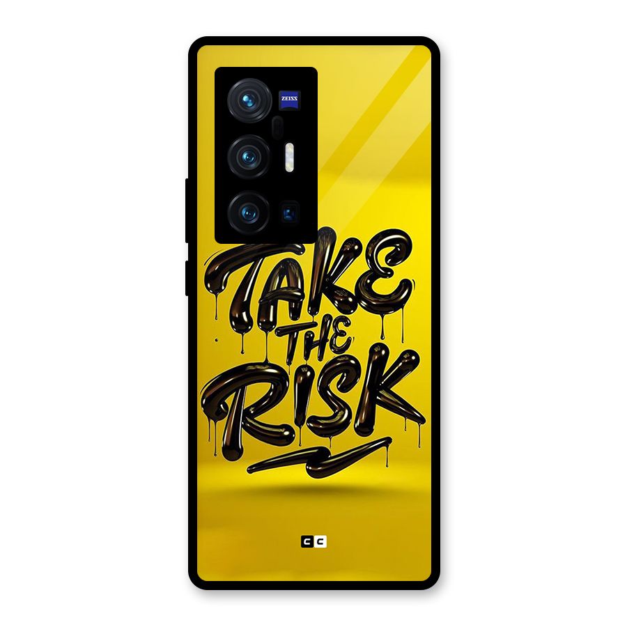 Take The Risk Glass Back Case for Vivo X70 Pro Plus