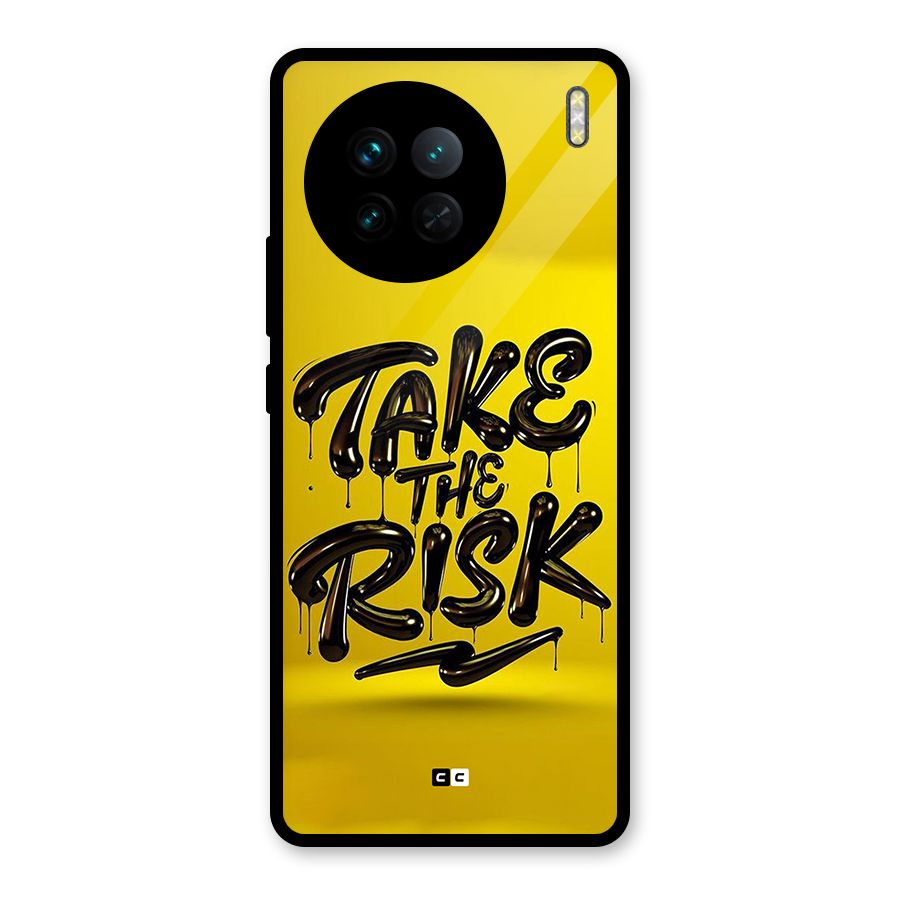 Take The Risk Glass Back Case for Vivo X90
