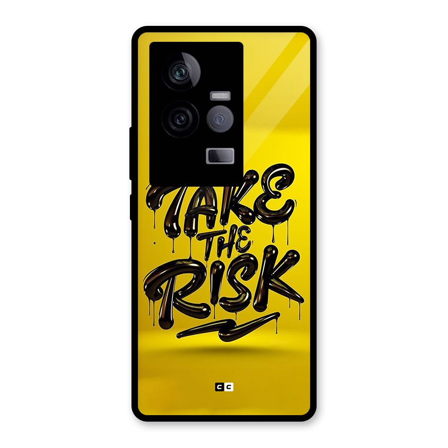 Take The Risk Glass Back Case for Vivo iQOO 11 5G