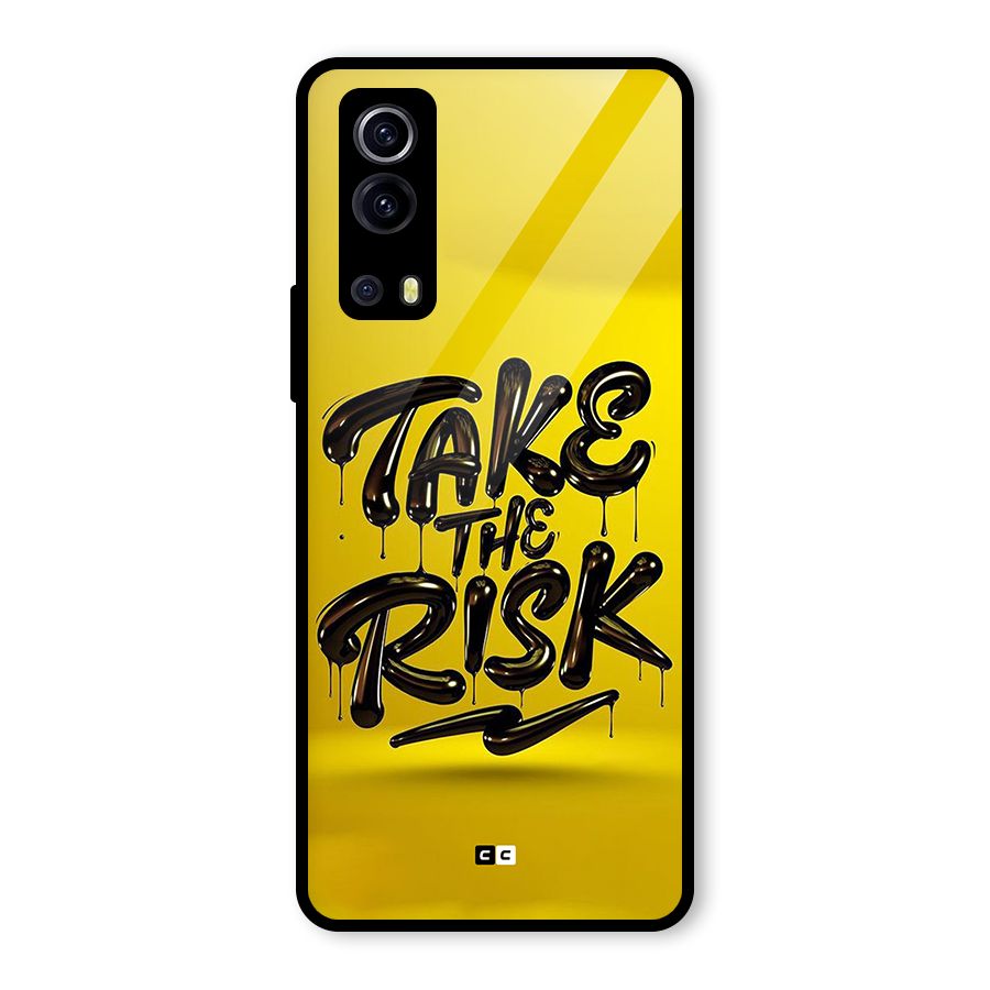 Take The Risk Glass Back Case for Vivo iQOO Z3