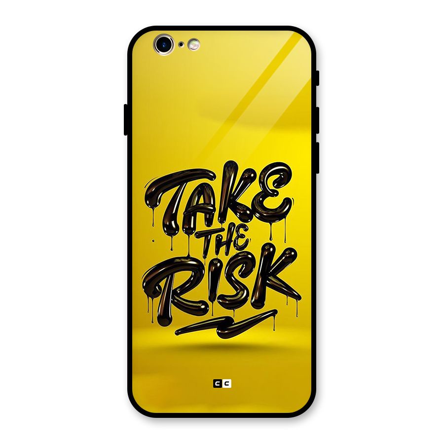 Take The Risk Glass Back Case for iPhone 6 6S