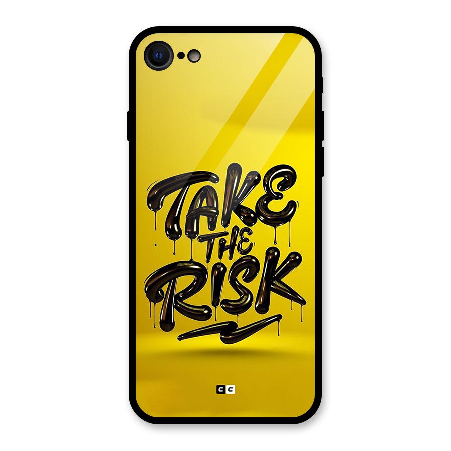 Take The Risk Glass Back Case for iPhone 7