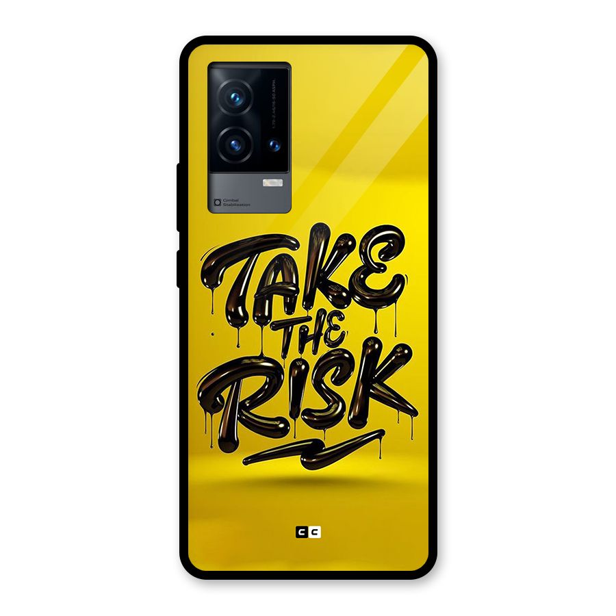 Take The Risk Glass Back Case for iQOO 9 5G