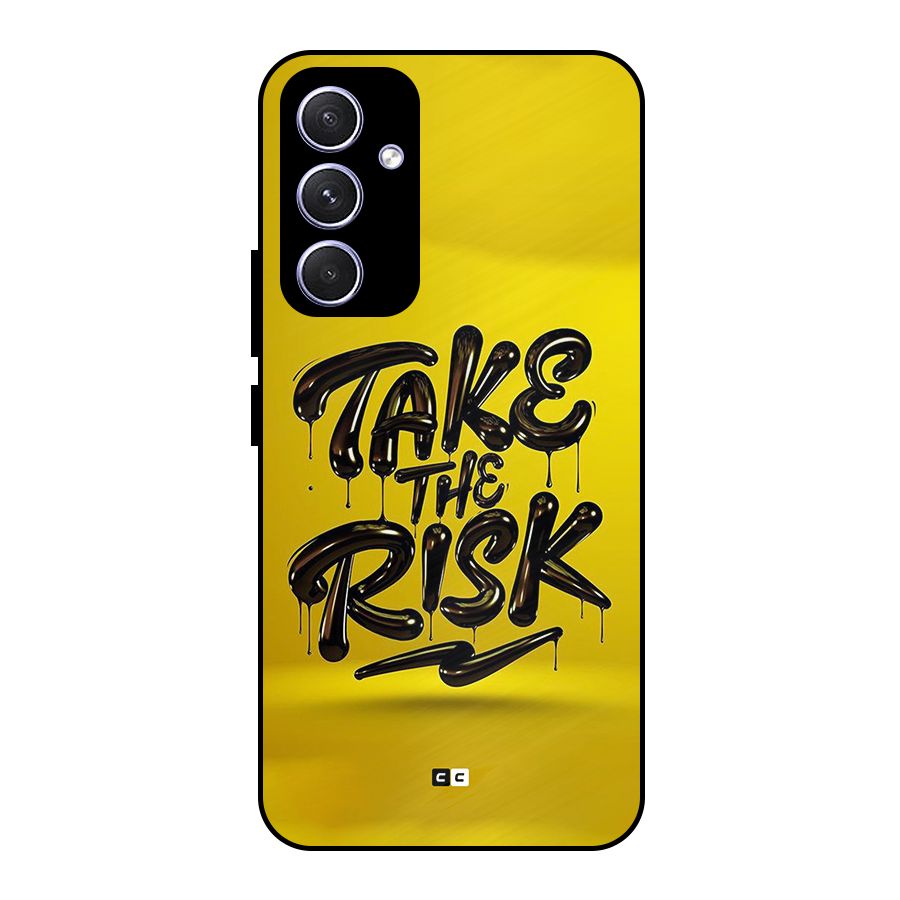 Take The Risk Metal Back Case for Galaxy A54