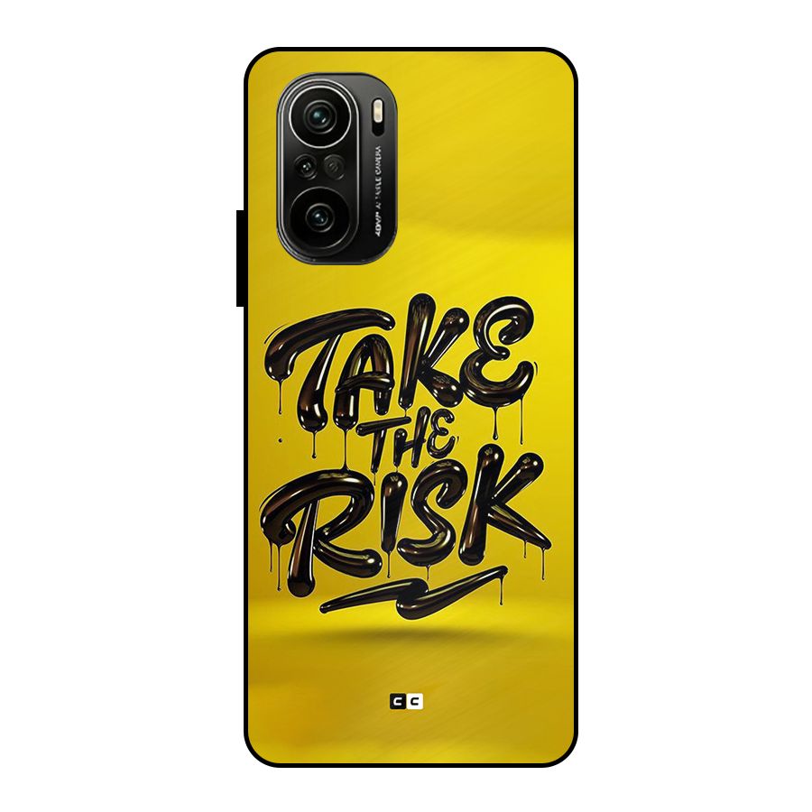 Take The Risk Metal Back Case for Mi 11x