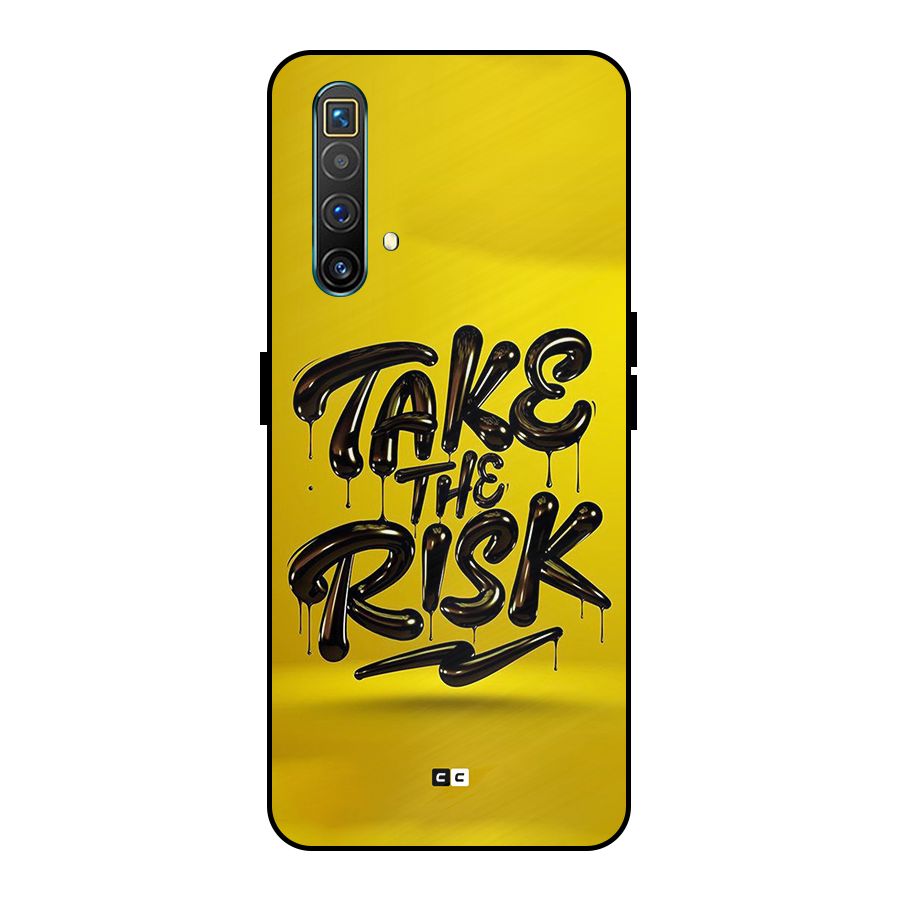 Take The Risk Metal Back Case for Realme X3