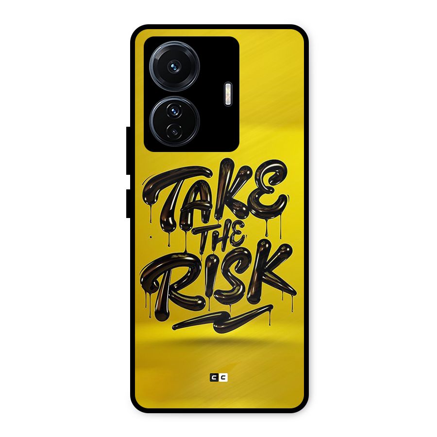 Take The Risk Metal Back Case for Vivo T1 Pro