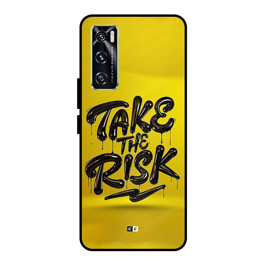 Take The Risk Metal Back Case for Vivo V20 SE