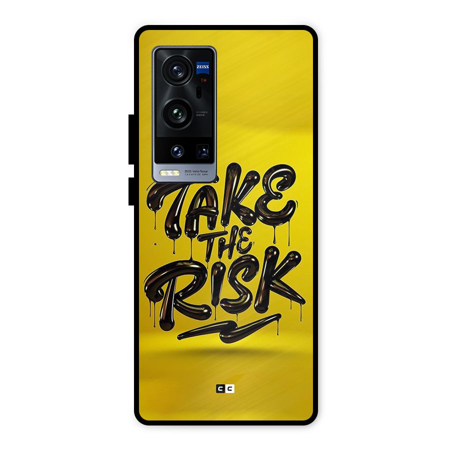 Take The Risk Metal Back Case for Vivo X60 Pro Plus
