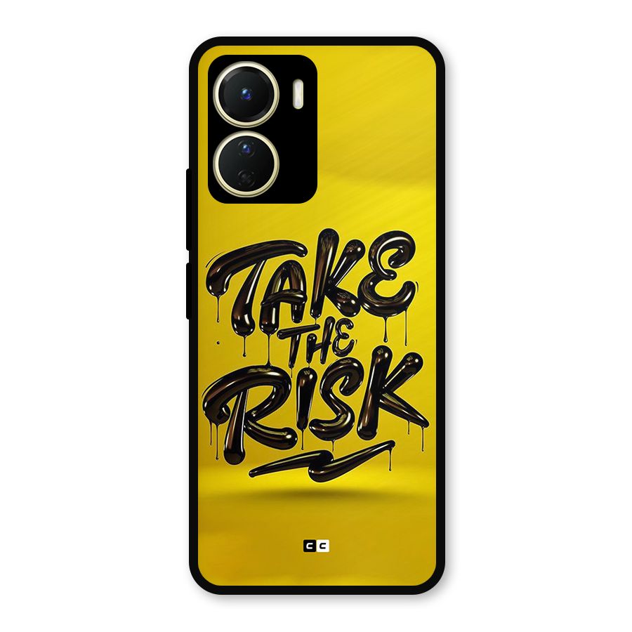 Take The Risk Metal Back Case for Vivo Y16