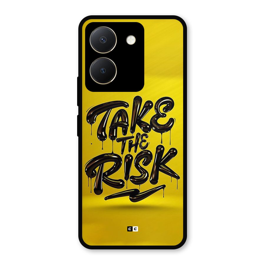 Take The Risk Metal Back Case for Vivo Y36