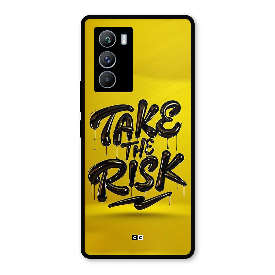 Take The Risk Metal Back Case for iQOO 9 SE