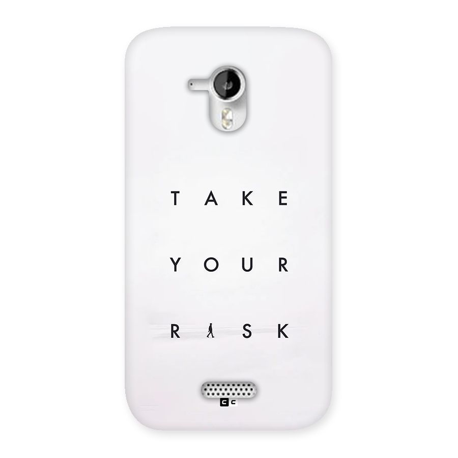 Take Your Risk Back Case for Canvas HD A116