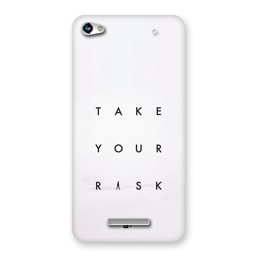 Take Your Risk Back Case for Canvas Hue 2 A316