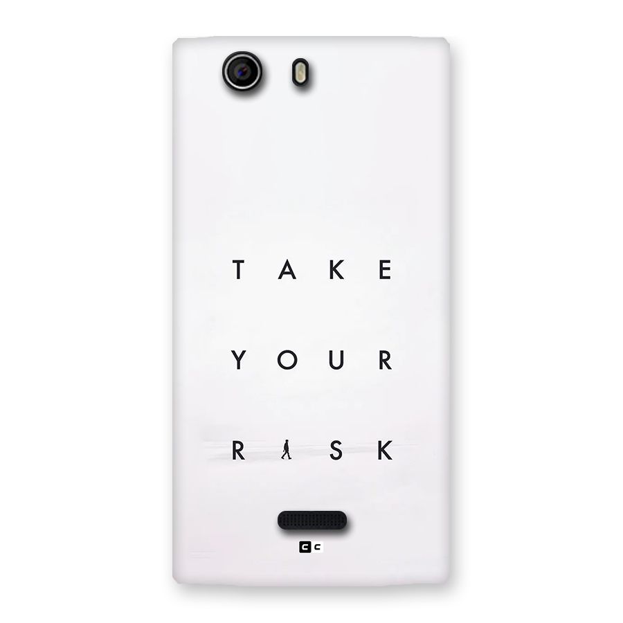 Take Your Risk Back Case for Canvas Nitro 2 E311