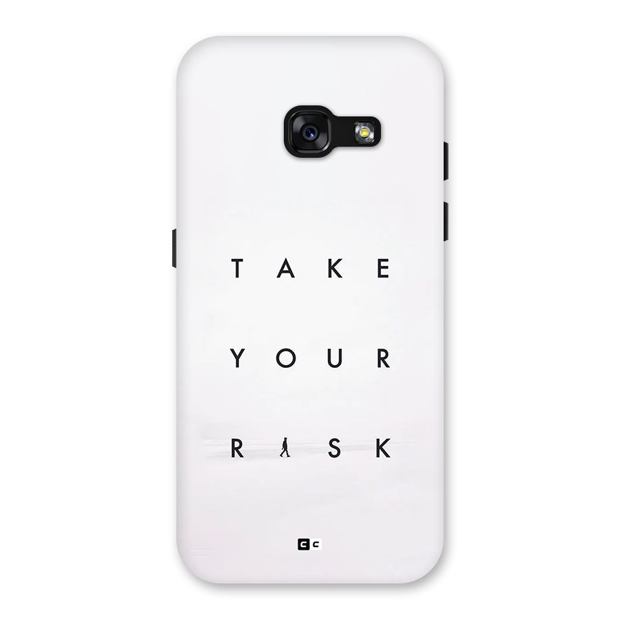 Take Your Risk Back Case for Galaxy A3 (2017)