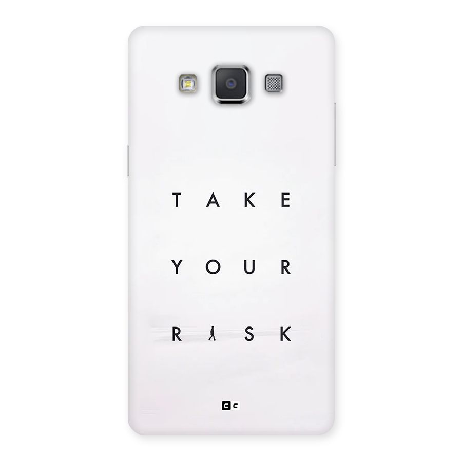 Take Your Risk Back Case for Galaxy Grand Max