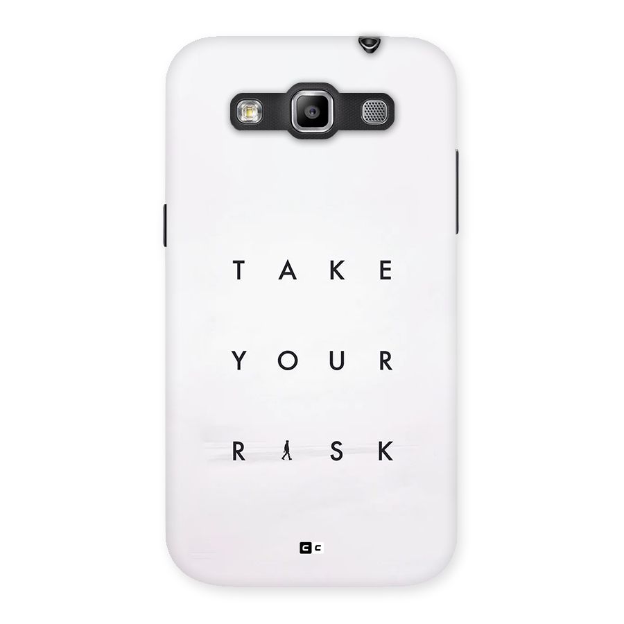 Take Your Risk Back Case for Galaxy Grand Quattro