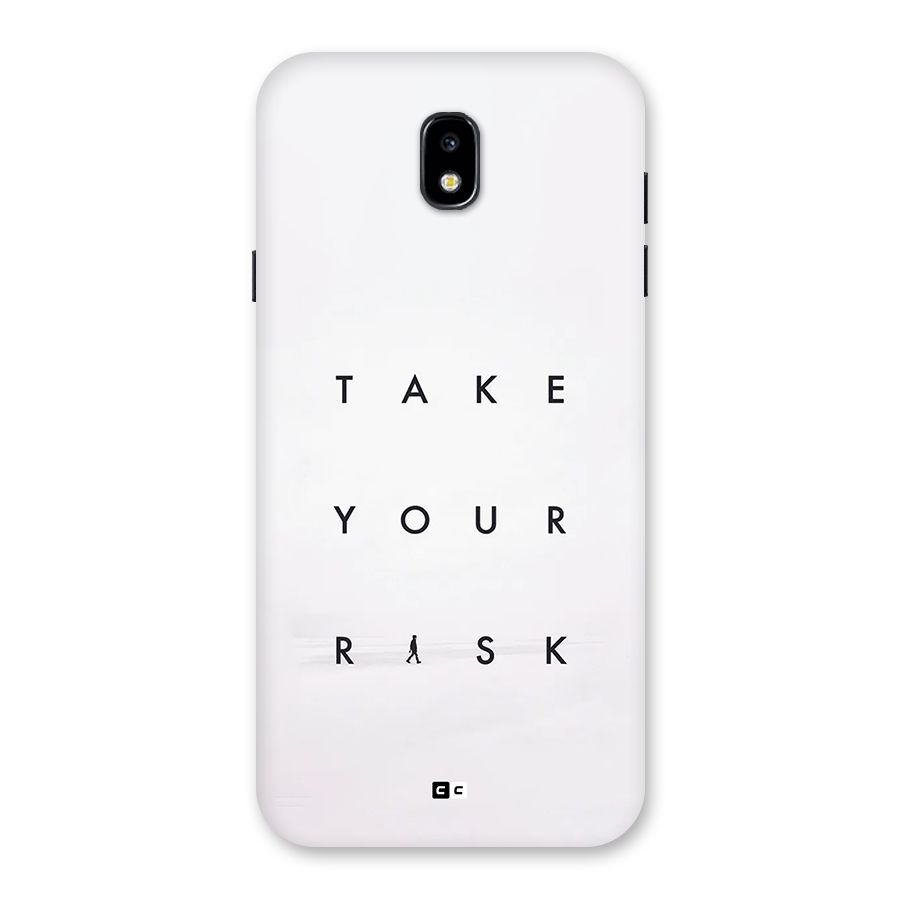 Take Your Risk Back Case for Galaxy J7 Pro