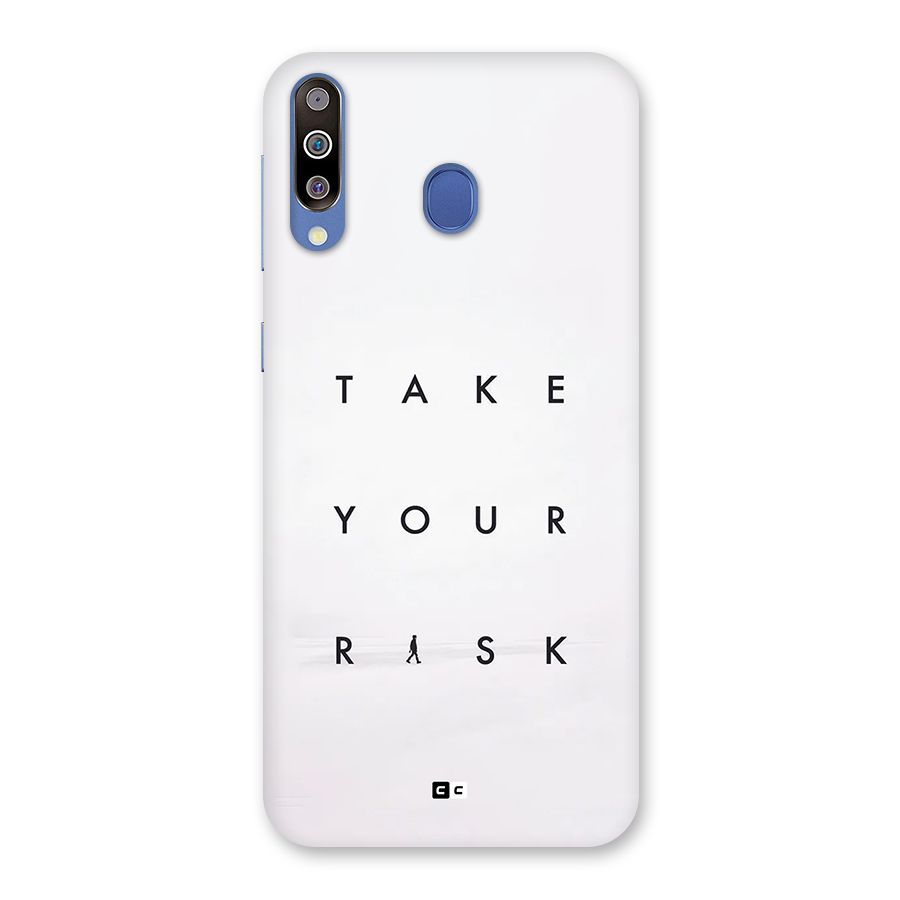 Take Your Risk Back Case for Galaxy M30