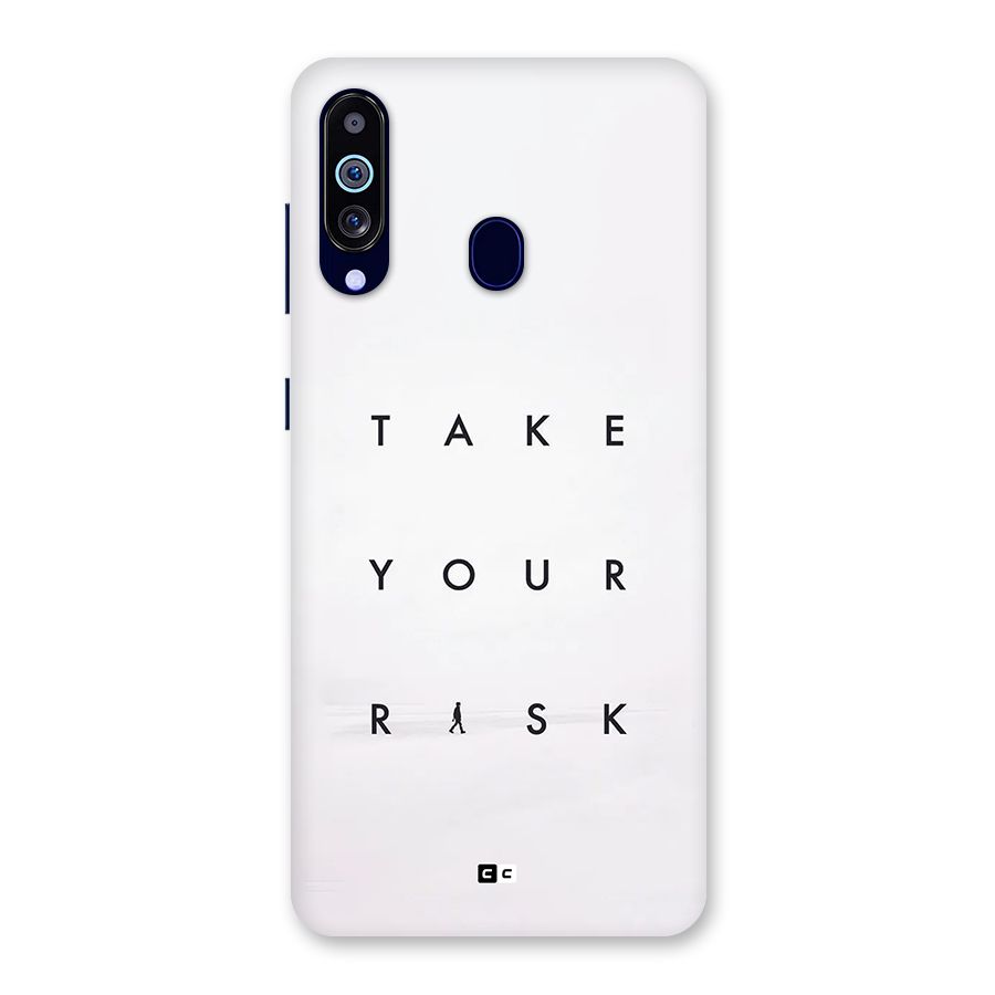 Take Your Risk Back Case for Galaxy M40